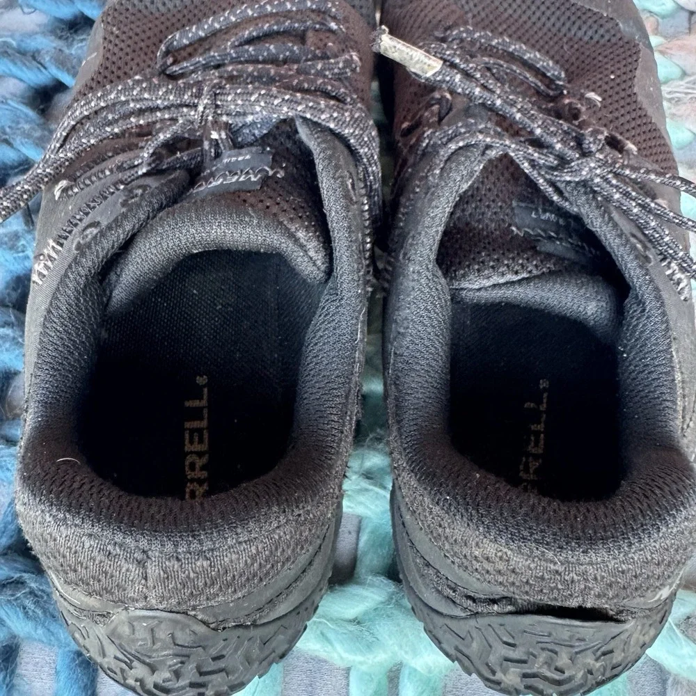 Merrell Women's Black Trail Running Shoes with Vibram Outsole